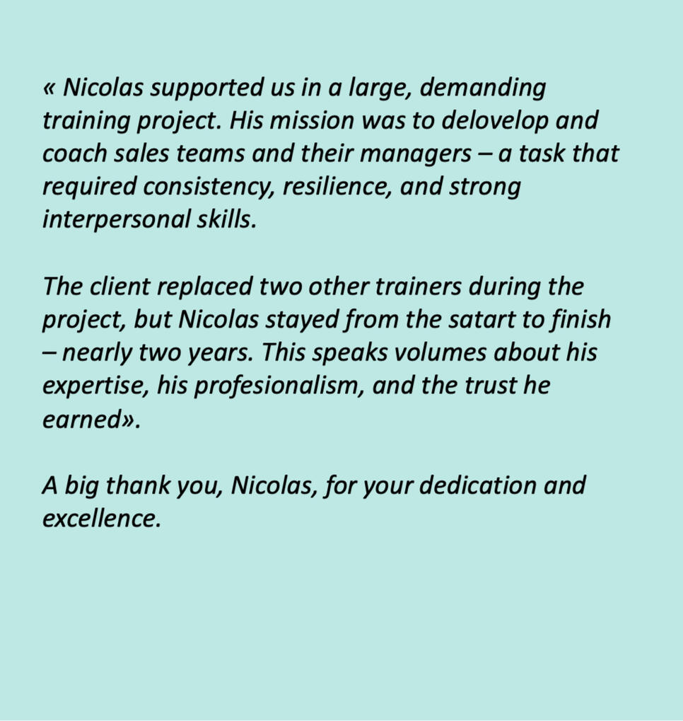 Erwin Peter - Coach at Logra (Swiss)